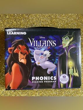 Disney Villian’s Phonics 12 book collection